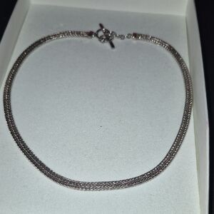 Sophisticated Silver Chain Necklace
